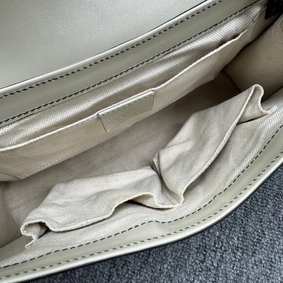 GUCCI Emily Brown Canvas Shoulder Bag 580-071825 - Picture 15 of 16